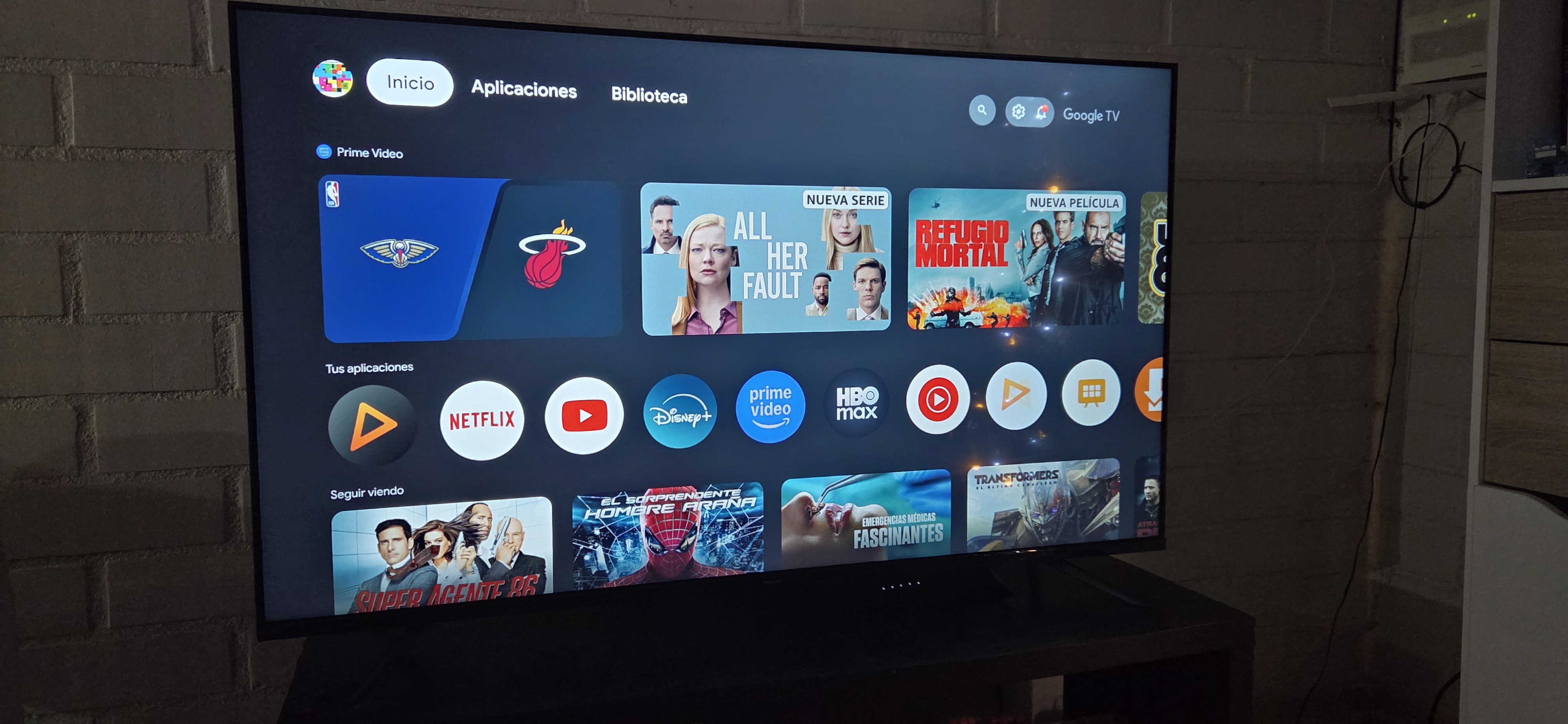 Smart Tv Phillips 55 pulgadas 2025